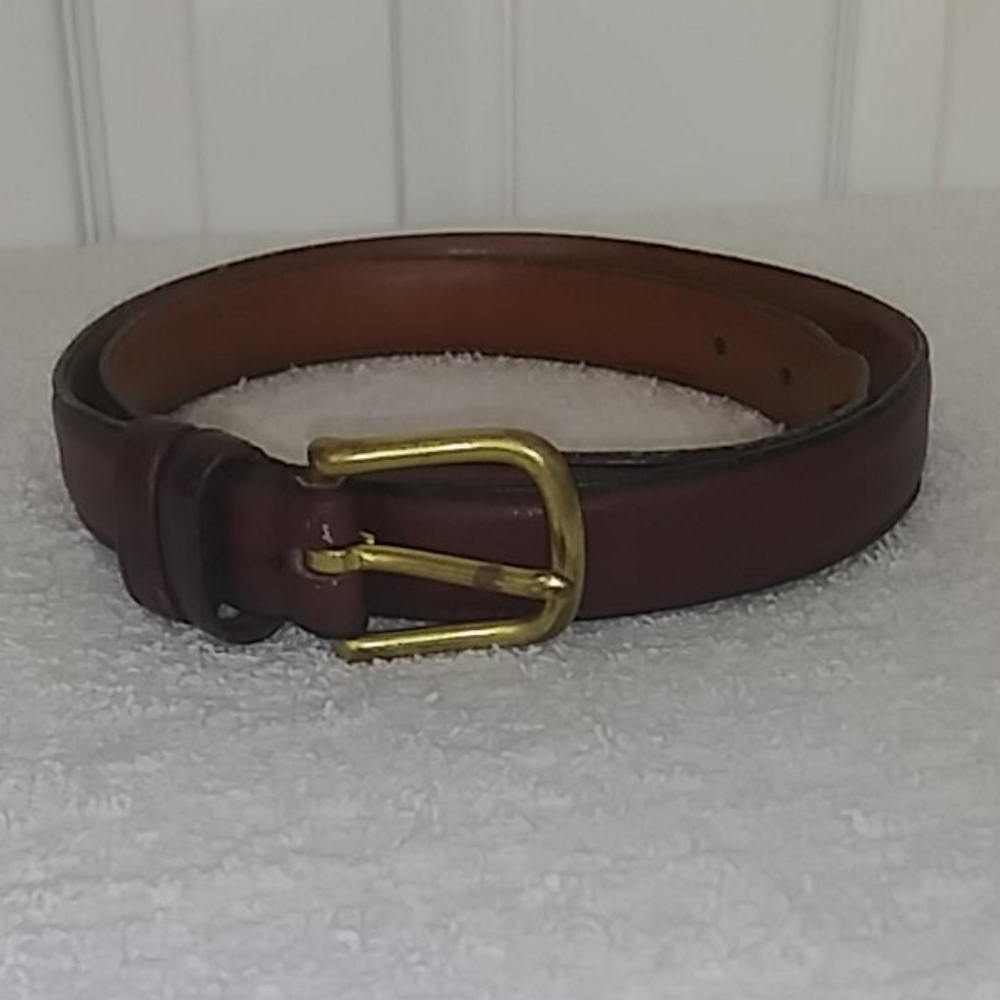 Genuine Coach leather belt